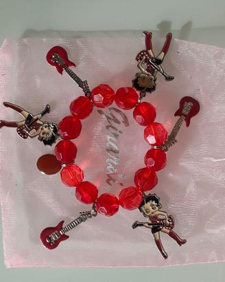 Braccialetto Stile Vintage / Rockabilly