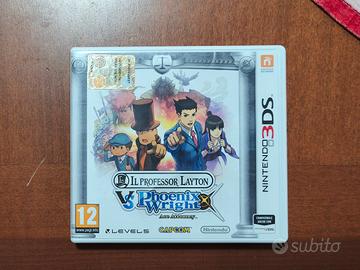 Professor Layton vs Phoenix Wright ITALIANO DS