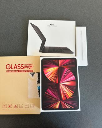 iPad Pro 11" M1 + Magic Keyboard + Apple Pencil 2