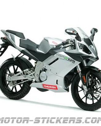 TELAIO TARGATO DERBI GPR 125 2007 2006 2008