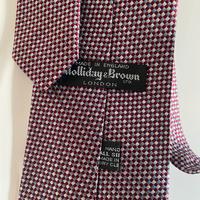 Cravatta pura seta Holliday & Brown