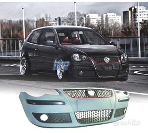 PARAURTI ANTERIORE VOLKSWAGEN VW POLO 05-09 LOOK G