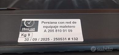 Copri bagagliaio Mercedes C220 sw 2015 (S205)