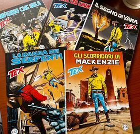 Fumetti Tex da 577 a 763