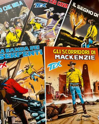 Fumetti Tex da 577 a 763