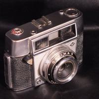 Fotocamera vintage Optima II 2 a rullino Meccanica