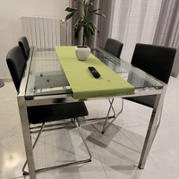 Tavolo allungabile con sedie per soggiorno