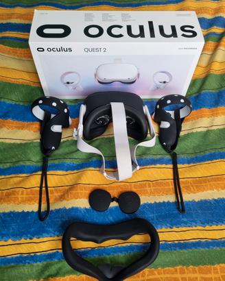 Meta Oculus Quest 2 128GB Visore VR AR + accessori