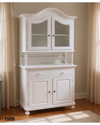 Credenza in legno bianco