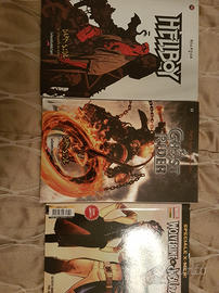 Fumetti Hellboy, Ghost Rider, manga ecc