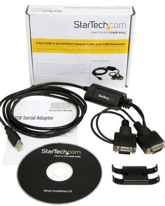 Cavo adattatore da USB a 2x seriale