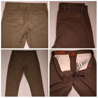 dockers alpha khaki slim fit 32x34marrone e verde