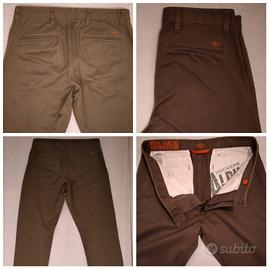 dockers alpha khaki slim fit 32x34marrone e verde
