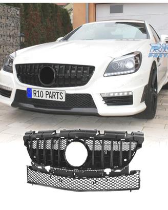 GRIGLIA MERCEDES SLK R172 11-15 LOOK GT-R NERO LUC