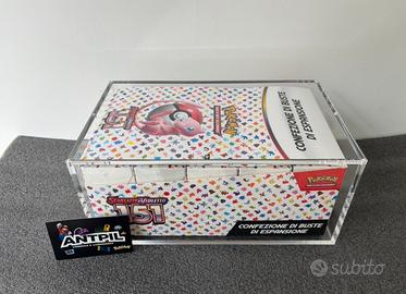 Case teche in acrilico per display case 10 bundle