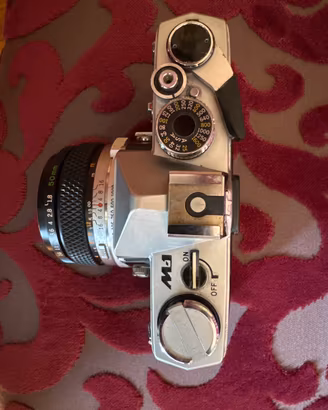 Rara Olympus M-1 set 50mm 1.8 perfetto stato om1