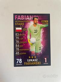 Carta Match Attax 101 Polonia Fabianski