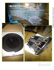 Woofer da 12 Soundsteam TARANTOLA T6 1000 WATT