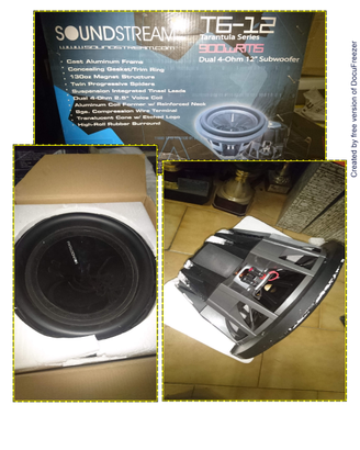 Woofer da 12 Soundsteam TARANTOLA T6 1000 WATT