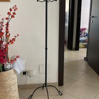 Attaccapanni nero in metallo