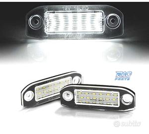 LUCI TARGA A LED PER VOLVO C30, S40, S60, S80, V70