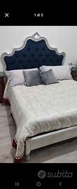 Elegante struttura letto matrimoniale