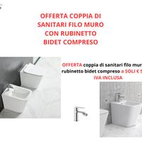 Sanitari filo muro
