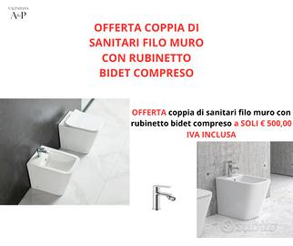 Sanitari filo muro