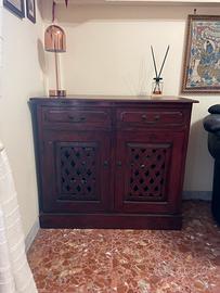 Mobile basso madia vintage legno massello arredo