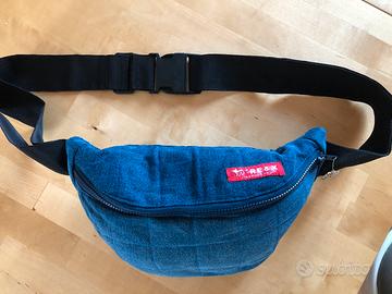 Marsupio jeans fatto a mano