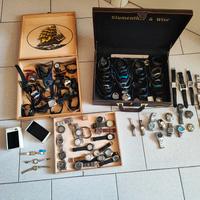orologi collezione completa di varie marche 