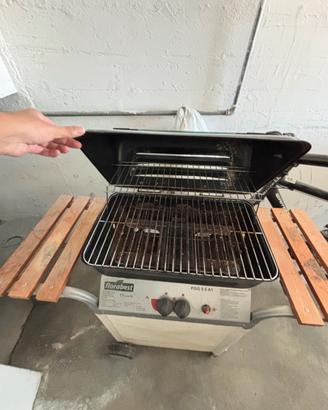 Barbecue a gas carrellato Florabest