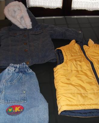 Lotto di vestiti usati per bambino 9-12 mesi