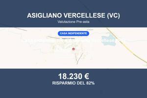 Immobile in asta di 247 m² a Asigliano Vercellese