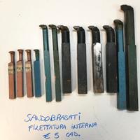 Utensili saldobrasati Tornio