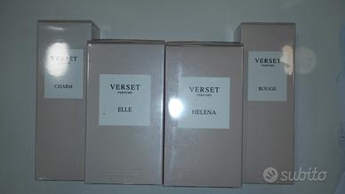 4 profumi Verset assortiti