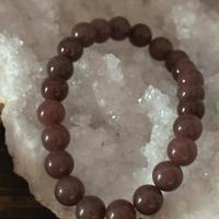 Bracciale in avventurina viola