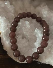 Bracciale in avventurina viola