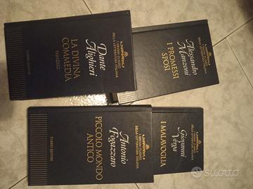 Lotto 7 libri collezione i classici della letterat