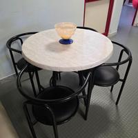 TAVOLI CON SEDIE USO BAR PIZZERIE RISTORANTI