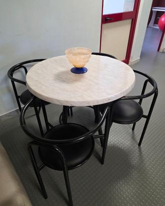 TAVOLI CON SEDIE USO BAR PIZZERIE RISTORANTI