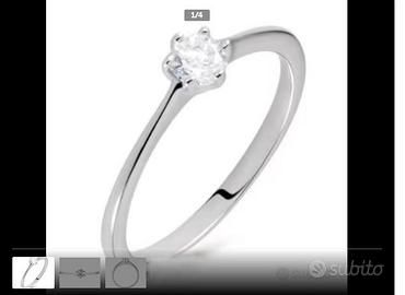 ANELLO SOLITARIO - per lei
