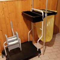 carrello pulizie professionale