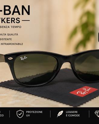 Occhiali da Sole Ray-Ban Originali Neri