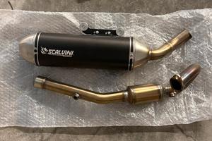 Scarico Scalvini Racing per Beta rr125 4t 2026 E5+