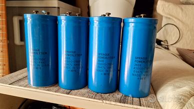 condensatori Sprague 45.000 uf 