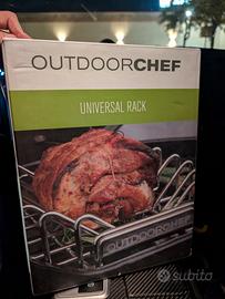 Outdoorchef Universal Rack carne acciaio inox