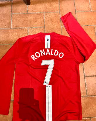 Maglia Manchester United Home 2007/08 Ronaldo