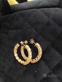orecchini a cerchio 