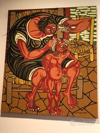 serigrafia Giuseppe Migneco